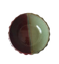 Grand Vin Bowl | Handmade Ceramic Bowl in Seafoam Raspberry | 6.75" - Bordeaux Ceramics