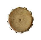 Sol Dish | Handmade Ceramic Round Dish in Natural Lemonade | 6.25" - Bordeaux Ceramics