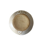 Forme Bowl | Handmade Ceramic Decorative Bowl in Ivory Crawl Color Block | 6.5" - Bordeaux Ceramics