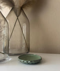 Handmade Ceramic Bubbles Dish in Jade Glaze, Decorative Accents, 5.25"