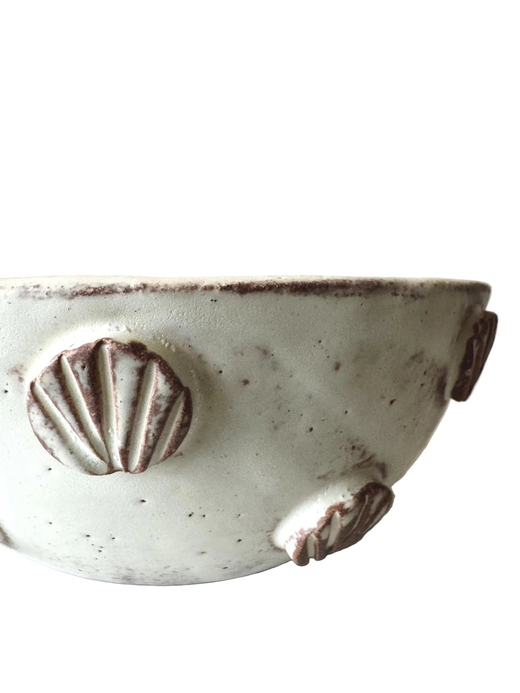 La Sirena Bowl | Handmade Ceramic Bowl in Ochre Cream | 6.5" - Bordeaux Ceramics