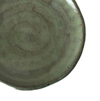 Swirl Plate | Handmade Ceramic Plate in Jade | 8.25" - Bordeaux Ceramics