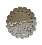 Bloom Plate | Handmade Ceramic Decorative Plate in Ivory White Crawl | 7.25"