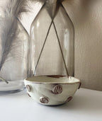 La Sirena Bowl | Handmade Ceramic Bowl in Ochre Cream | 6.5" - Bordeaux Ceramics
