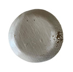 Novel Bowl | Handmade Ceramic Decorative Bowl in White Crawl | 7.5"