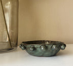 Calypso Bowl | Handmade Ceramic Bowl in Blue Brown Splatter | 6.75"