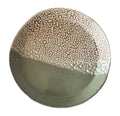 Nayarit Plate | Handmade Ceramic Decorative Platter in Seafoam Crawl | 10"