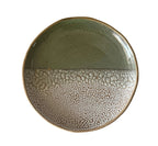 Nayarit Plate | Handmade Ceramic Decorative Plate in Seafoam Crawl | 8.25"