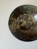 Calypso Bowl | Handmade Ceramic Bowl in Brown Splatter Glaze | 6.75"