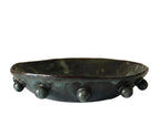 Calypso II Bowl | Handmade Ceramic Bowl in Blue Brown Speckle Splatter Glaze | 8"