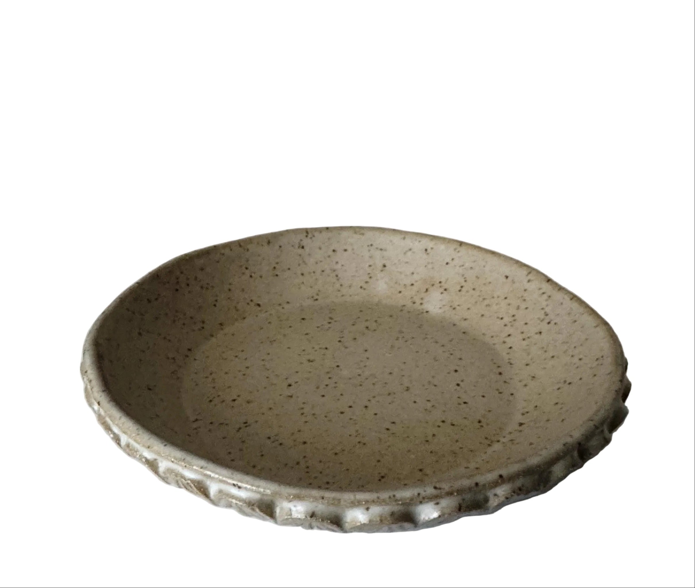 Mermaid Bowl | Handmade Ceramic Bowl in Natural Speckle | 7"