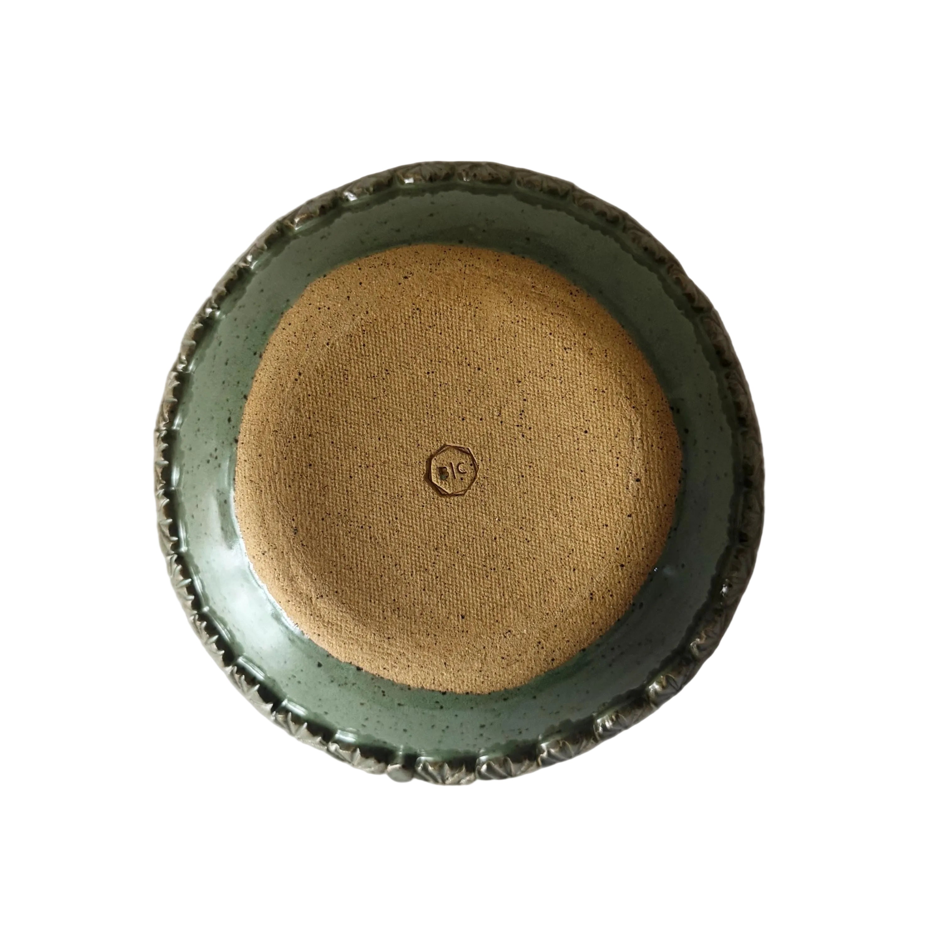 Mermaid Bowl | Handmade Ceramic Bowl in Seafoam Speckle | 6.25"