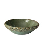 Mermaid Bowl | Handmade Ceramic Bowl in Seafoam Speckle | 6.25"