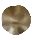 Ripple Platter | Handmade Round Platter in Seafoam/Ivory Color Block | 11.5"