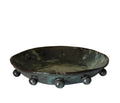 Calypso II Bowl | Handmade Ceramic Bowl in Blue Brown Speckle Splatter Glaze | 8"